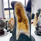 62cm Large Unique Full Clusters Citrine Geode with Three-sides Window Specimen