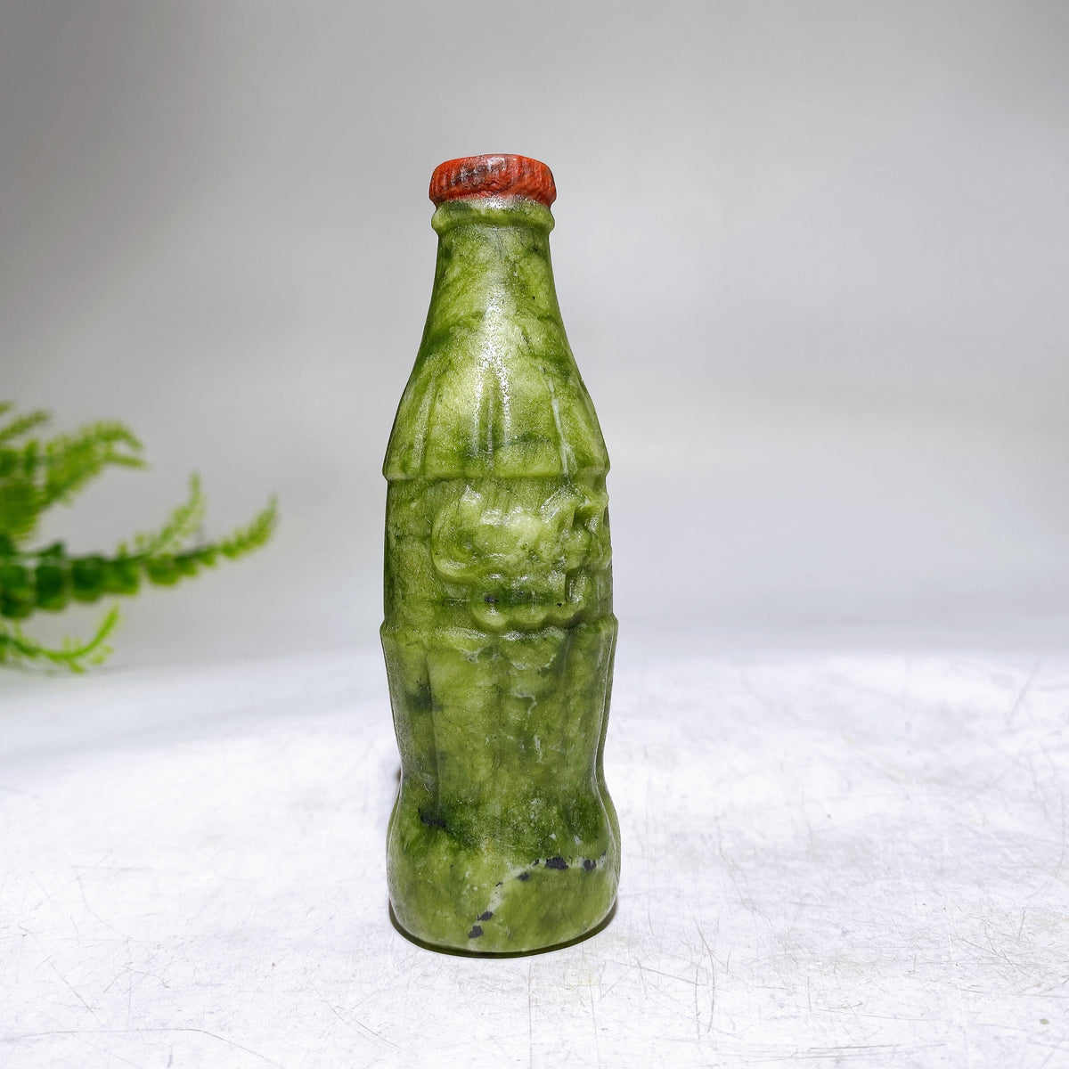 3.9"-5.8" Crystal Soft-drink Bottle Carving Wholesale