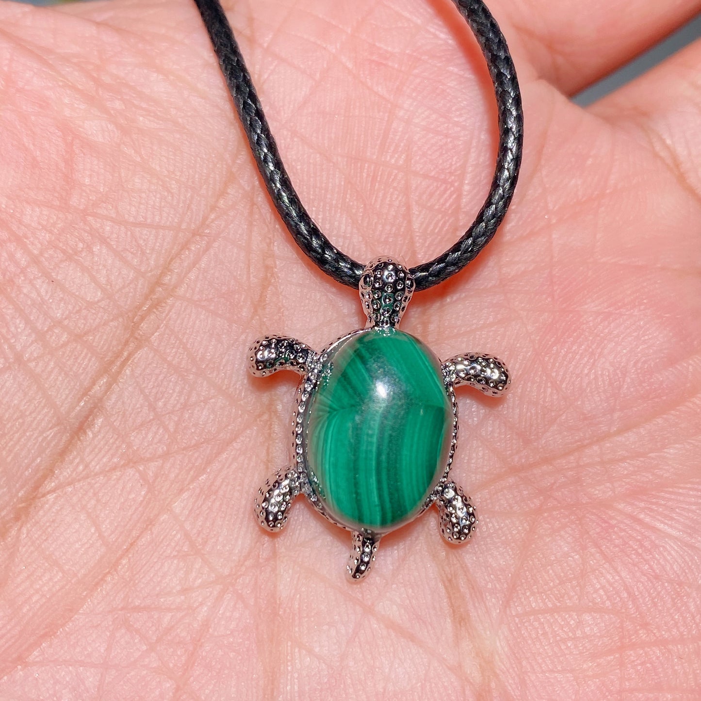 Labradorite Malachite Turtle Pendant Bulk Wholesale