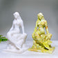5.5" Natural Crystal Mermaid Carving Wholesale
