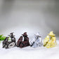 3.2" Natural Crystal Witch Raven Carving Wholesale
