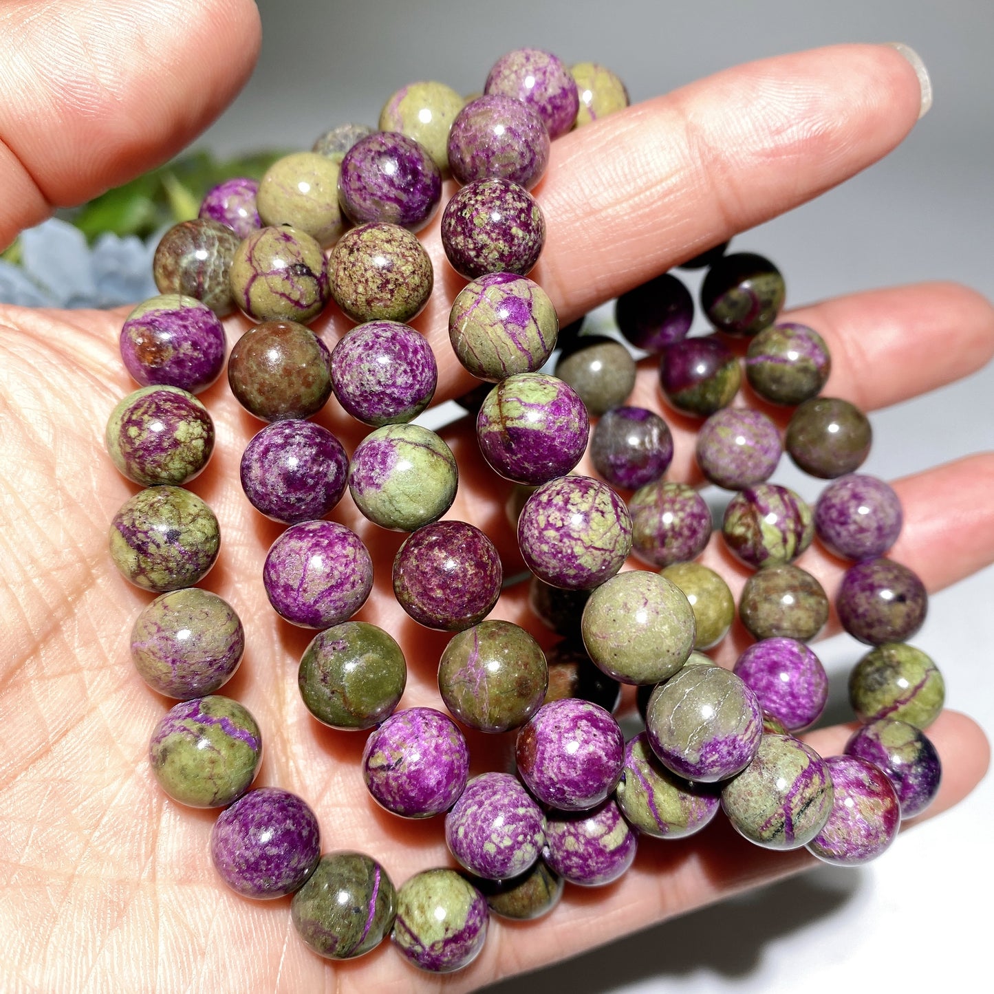 4mm-10mm Atlantisite Bracelet Bulk Wholesale