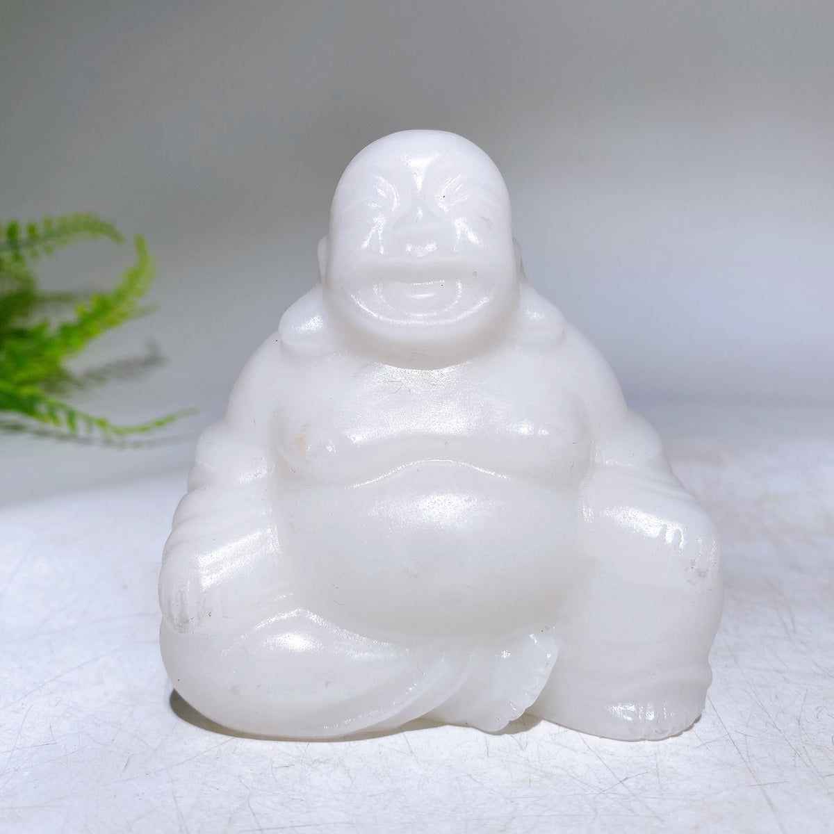 2.9" Natural Crystal Buddha Carving Wholesale