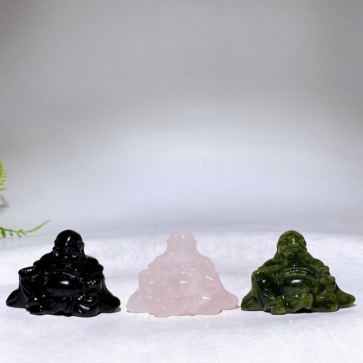 2.3" Natural Crystal Buddha Carving Wholesale