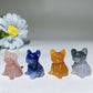 1.1" Crystal Bulldog Carvings Bulk Wholesale