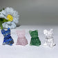 1.1" Crystal Bulldog Carvings Bulk Wholesale