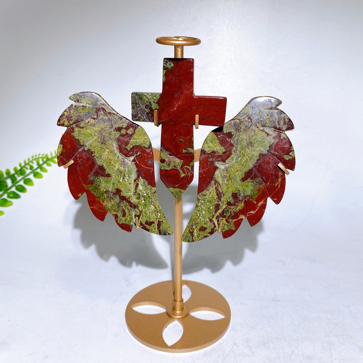 Crystal Wings Sword Carving with Stand Wholesale