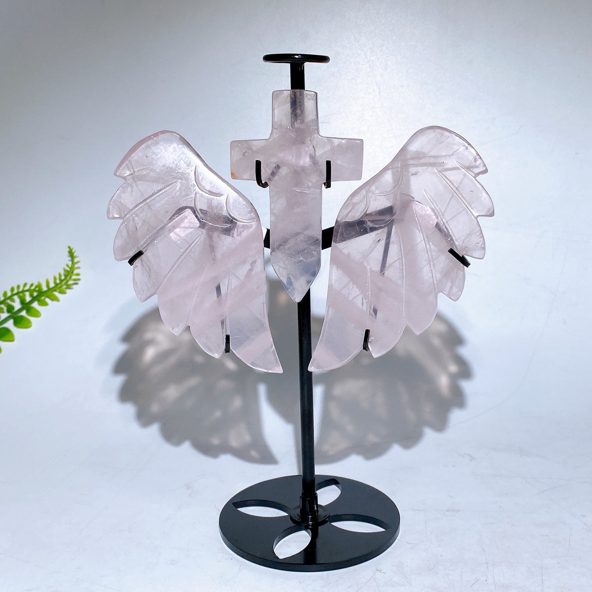 Crystal Wings Sword Carving with Stand Wholesale