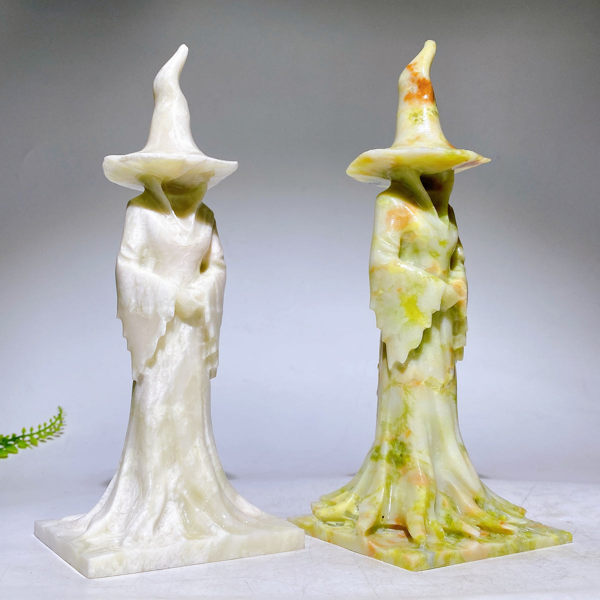 21cm Natural Jade Witch Carving Wholesale