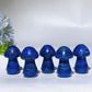 1.4" Lapis Mushroom Carving Crystal Healing Bulk Wholesale