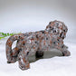 6.2" UV Reactive Yooperlite Lion Carving Wholesale