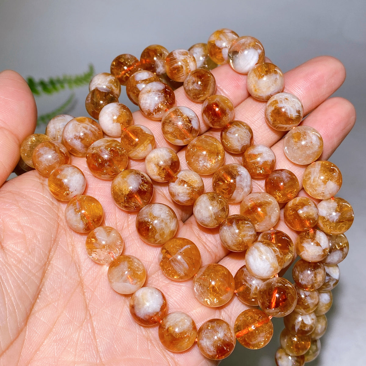 10mm 12mm Citrine Bead Strand Wholesale