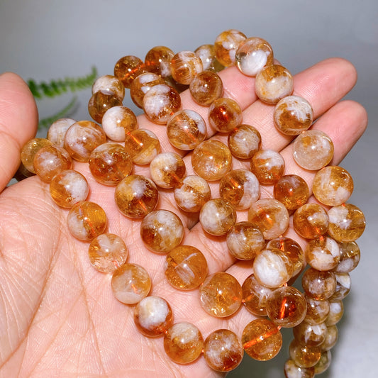 10mm 12mm Citrine Bead Strand Wholesale