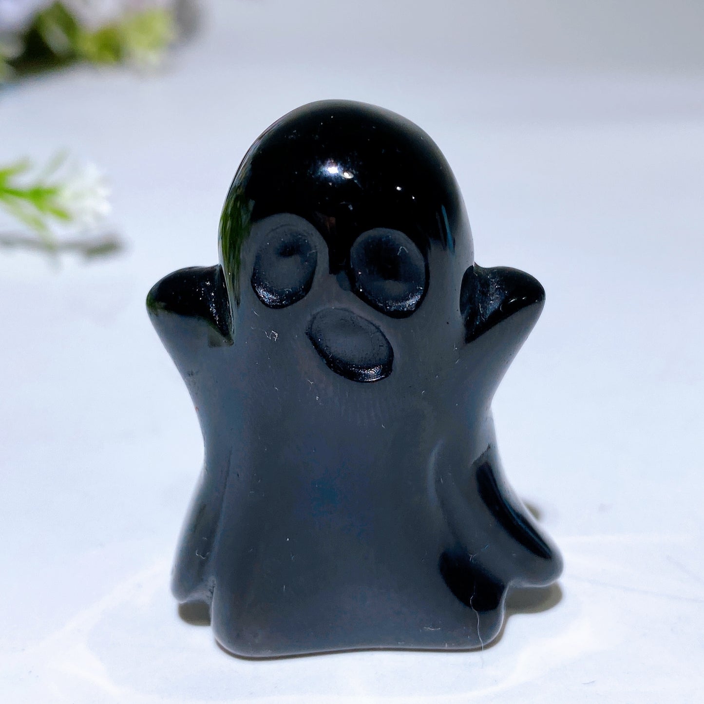 1.7“ Crystal Ghost Carving Crystal Healing Bulk Wholesale
