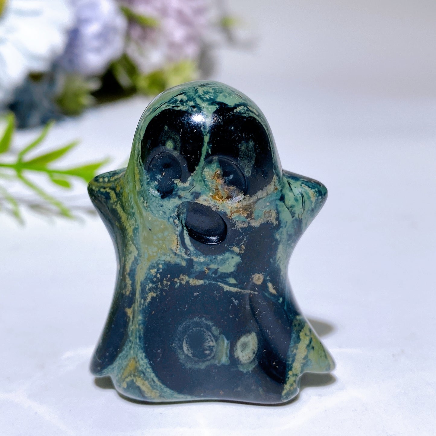 1.7“ Crystal Ghost Carving Crystal Healing Bulk Wholesale