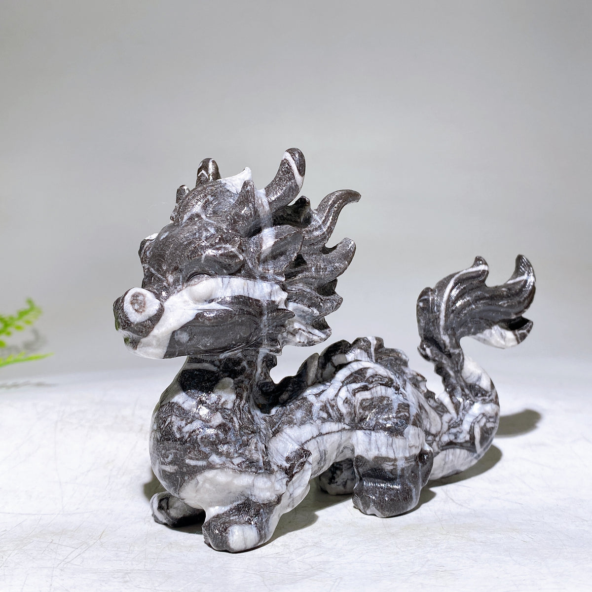 4.2" Natural Crystal Dragon Carving Wholesale New Arrival