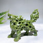 3.9" Natural Crystal Wolf Carving Wholesale