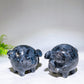 2.3" Larvikite Pig Carving Wholesale