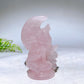 3.2" Natural Crystal Wolf Moon Carving Wholesale