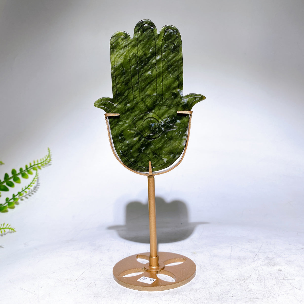 Natural Crystal Chakra Hand Carving with Stand Wholesale