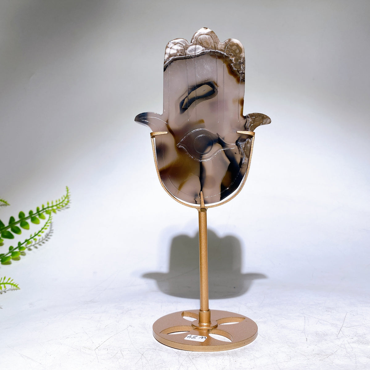 Natural Crystal Chakra Hand Carving with Stand Wholesale