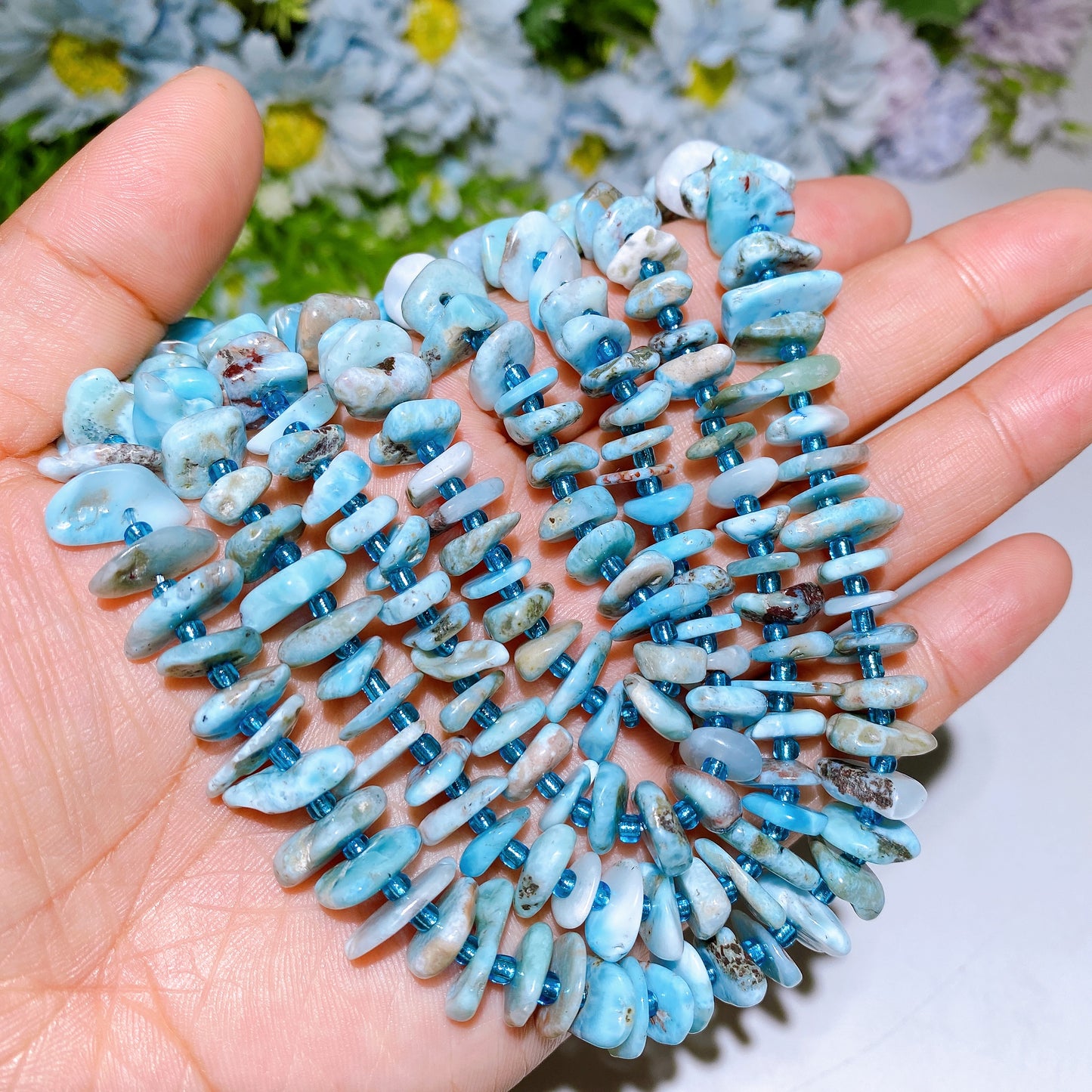 8-10mm Crystal Chips String for Jewelry DIY Crystal Healing Bulk Wholesale