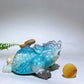 5.3" Unique Caribbean Calcite Three-Legged Jin Chan Carving Wholesale