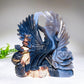 Unique UV Reactive Volcanic Agate Phoenix Carving Wholesale