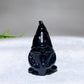 2.4" Natural Crystal Dwarf with LOVE Letter Carving Wholesale