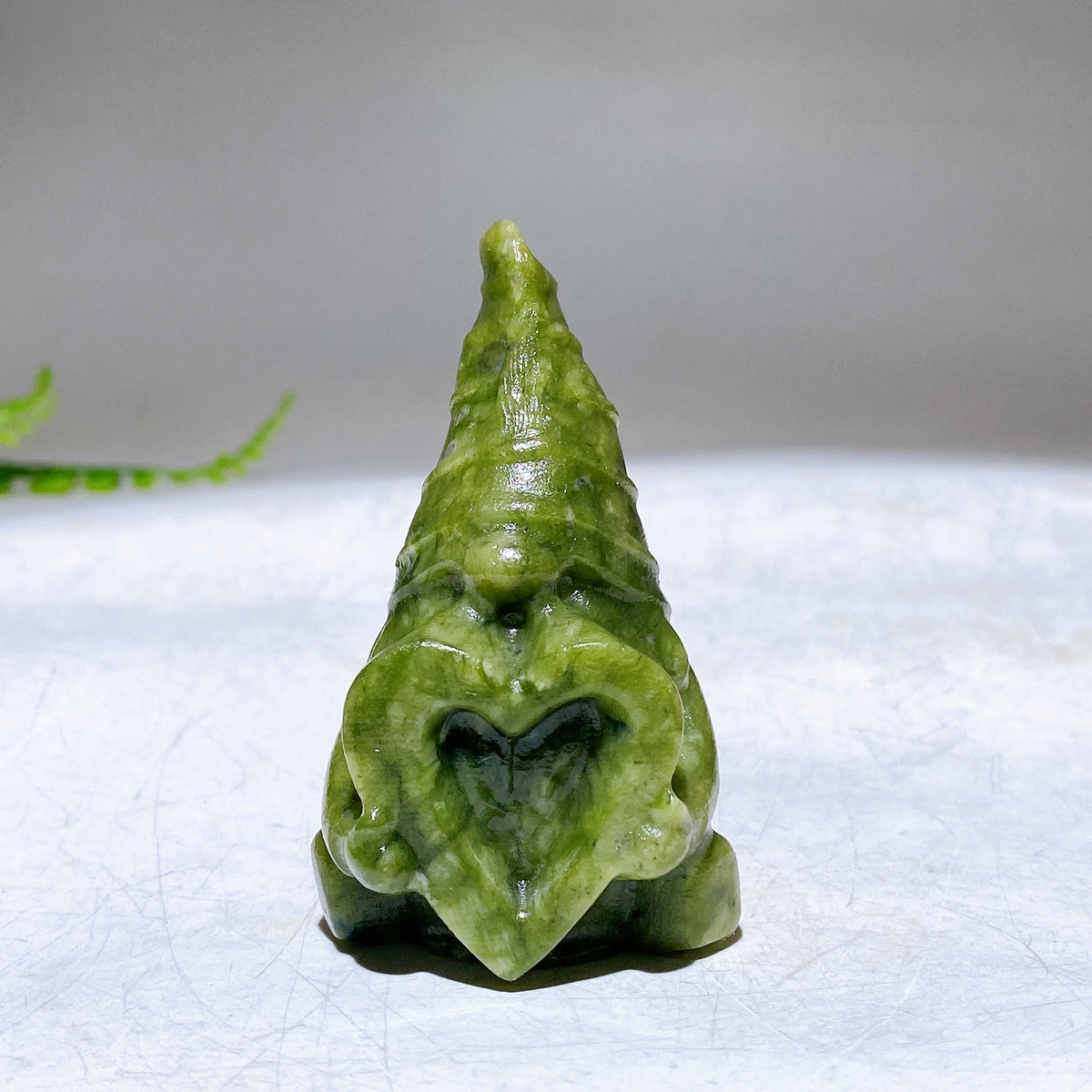 2.4" Natural Crystal Dwarf with LOVE Letter Carving Wholesale