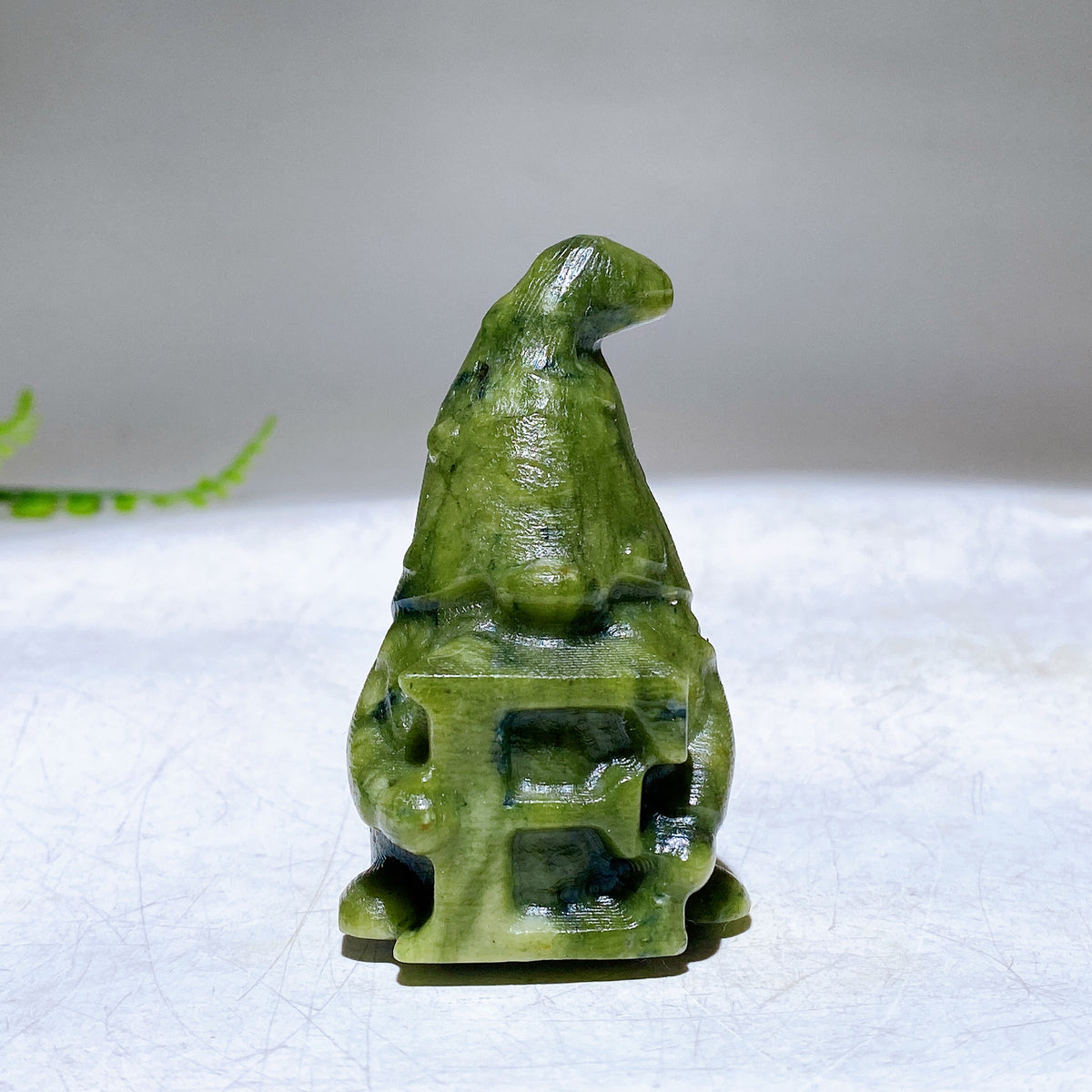 2.4" Natural Crystal Dwarf with LOVE Letter Carving Wholesale