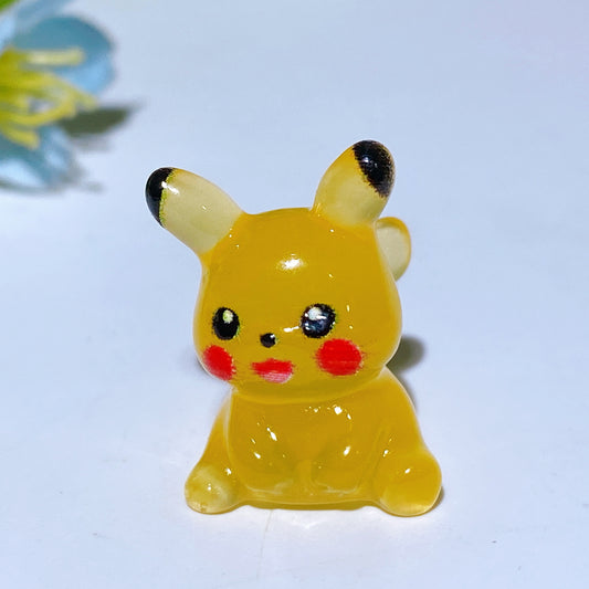 Luminous Pikachu Carving Crystal Healing Bulk Wholesale