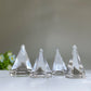 1.5"-2.0" Clear Quartz Pyramid Carving Bulk Wholesale