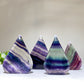 21.4"-3.3" Rainbow Fluorite Free Form Bulk Wholesale