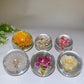 70mm 80mm Resin Flower Sphere Bulk Wholesale