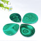 1.6"-2.2" Malachite Water-drop Shape Cabochon for Jewelry DIY Bulk Wholesale