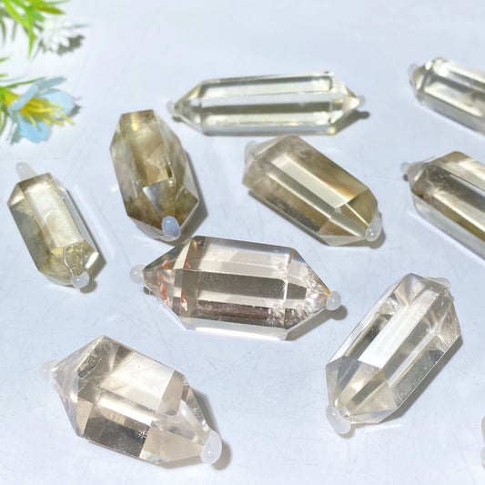 1.5"-2.3" Smoky Citrine DT Point Crystal Healing Bulk Wholesale