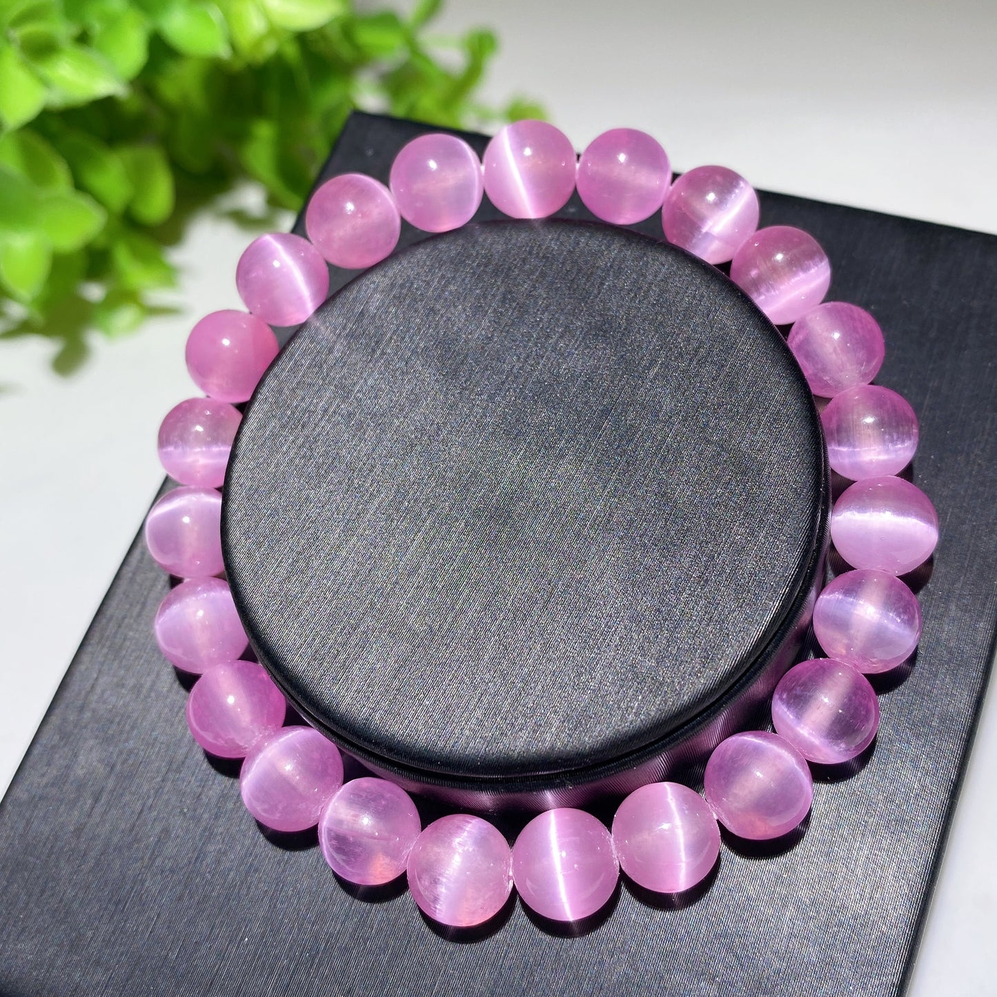 8mm Aura Selenite Bracelet Bulk Wholesale