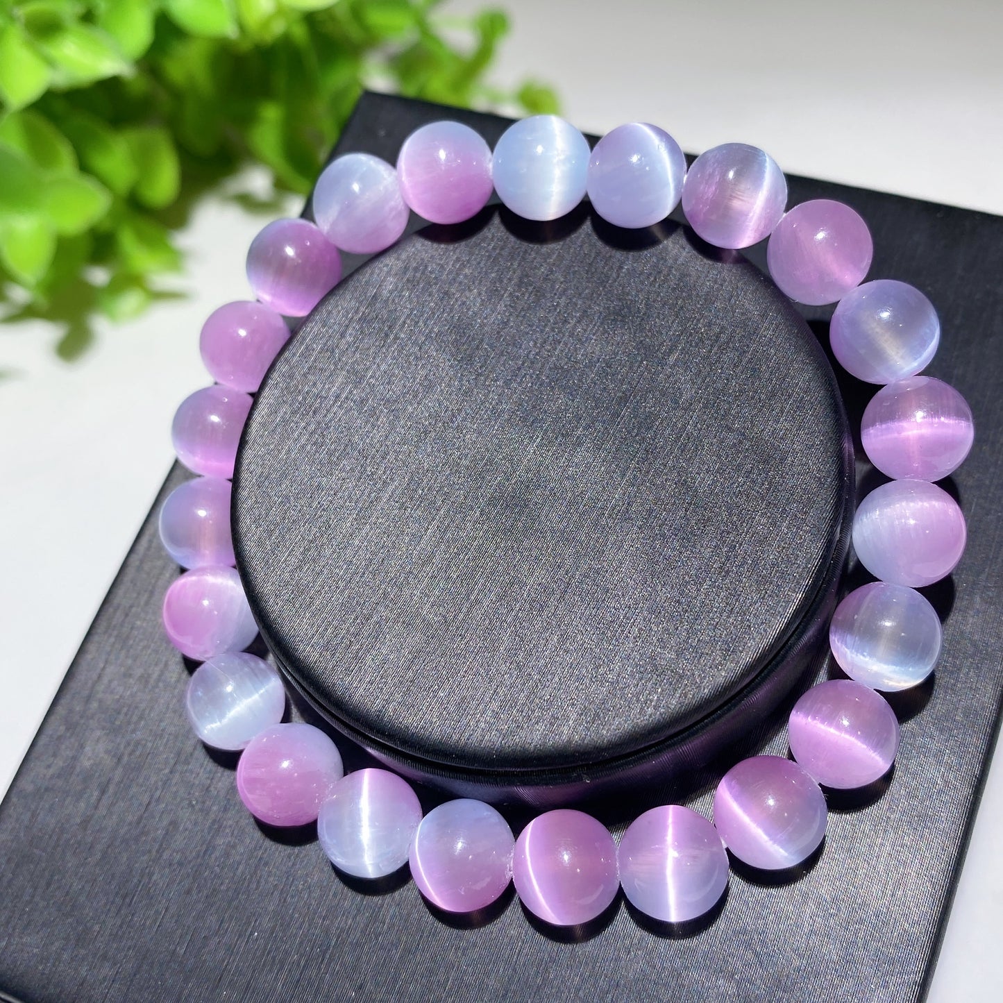 8mm Aura Selenite Bracelet Bulk Wholesale