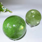 1.8"-3.0" Rainbow Green Fluorite Sphere Bulk Wholesale