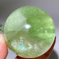 1.8"-3.0" Rainbow Green Fluorite Sphere Crystal Healing Bulk Wholesale