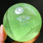 1.8"-3.0" Rainbow Green Fluorite Sphere Crystal Healing Bulk Wholesale