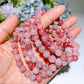 6-8mm Sakura Rhodonite Bracelet Crystal Healing Bulk Wholesale