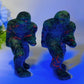 3.2" Mixed Crystal Sasquatch Carvings Crystal Healing Bulk Wholesale