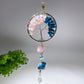 30cm Crystal Chips Silver Life Tree with Raw Stone Suncatcher Crystal Healing Bulk Wholesale