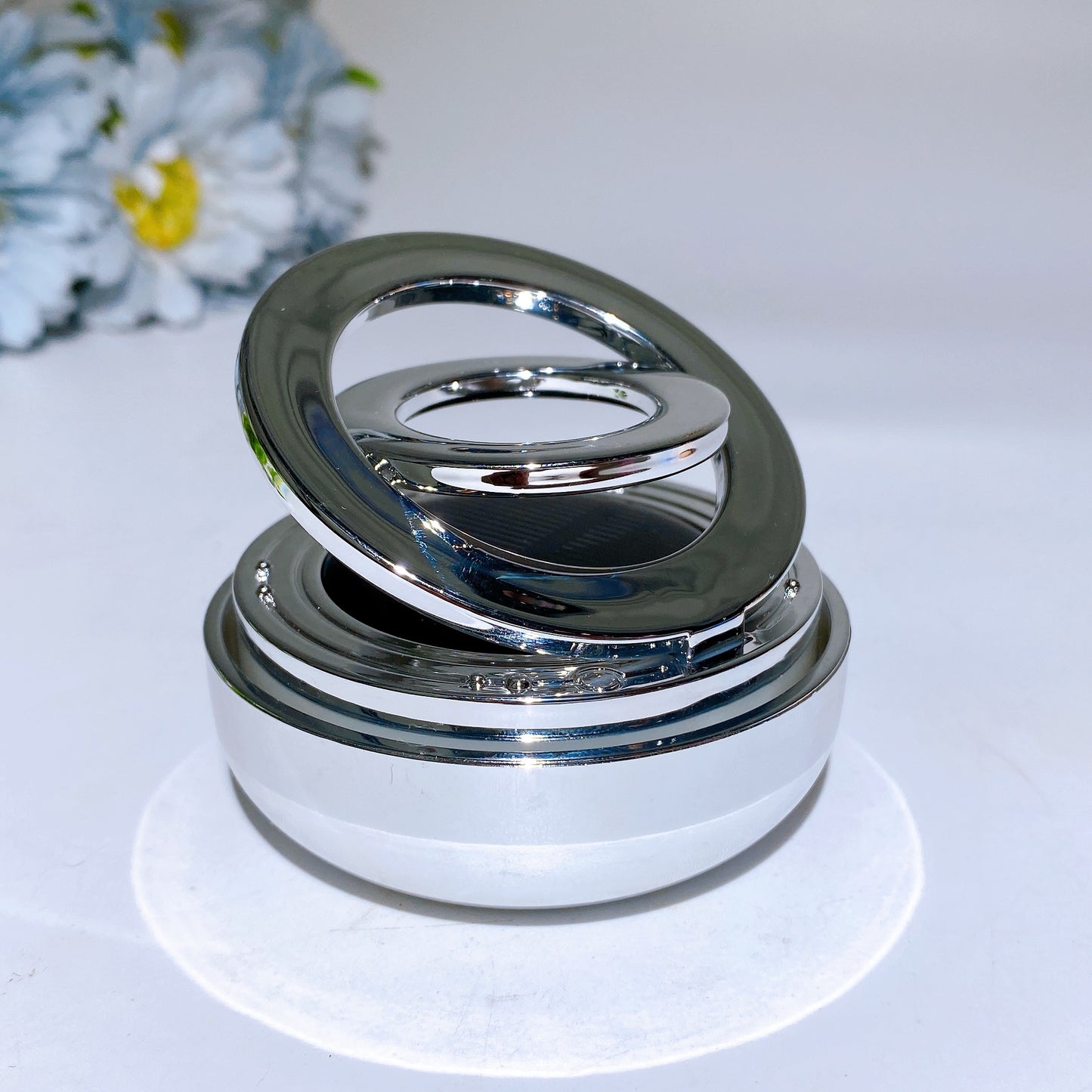 Solar Rotating Plastic Holder Stand Crystal Healing Bulk Wholesale