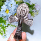 3.2" Silver Obsidian Golden Obsidian Anka Carving Crystal Healing Bulk Wholesale