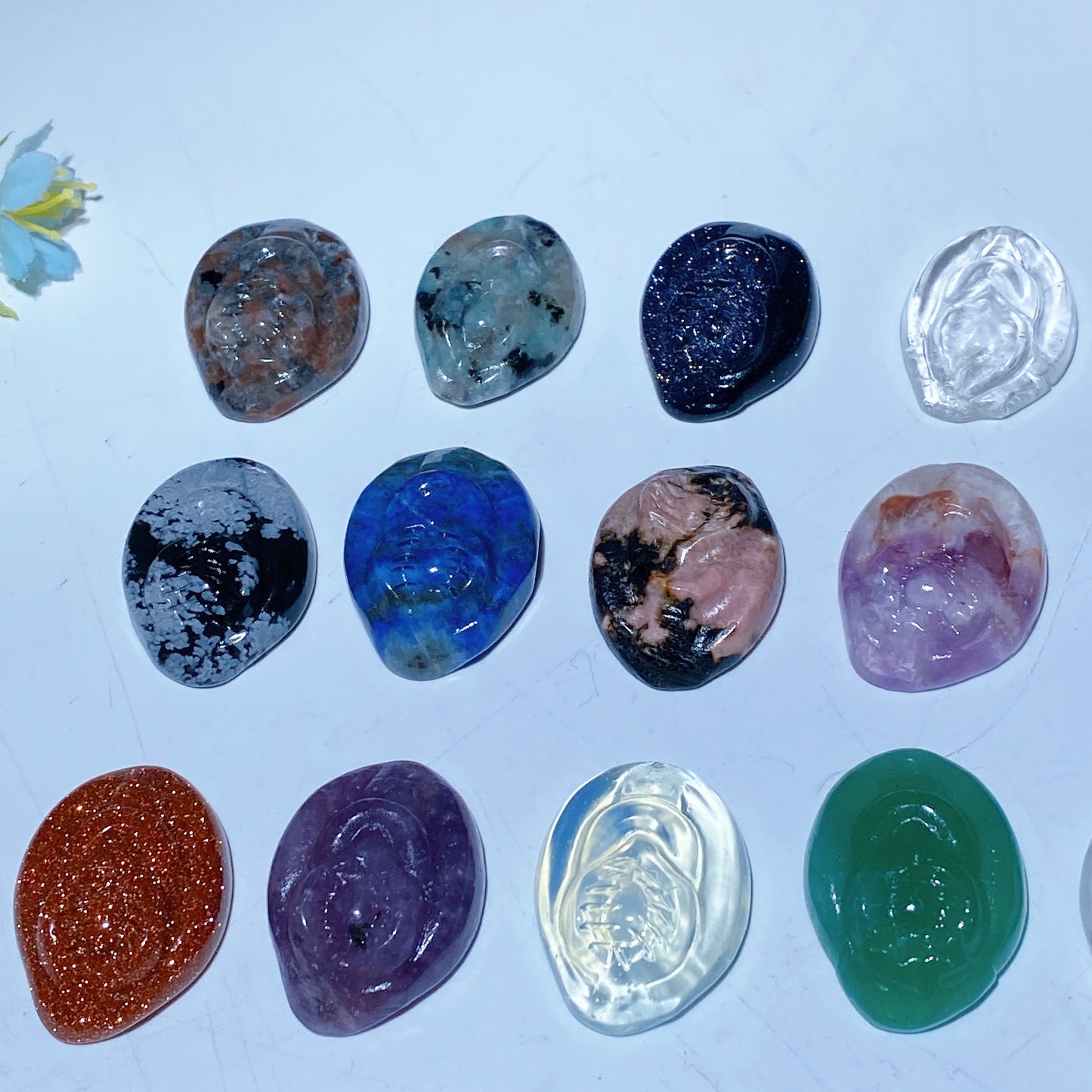 1.0" Mixed Crystal Life Source Carving Bulk Wholesale