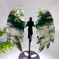 Crystal Angel Wings Carving with Stand Crystal Healing Bulk Wholesale