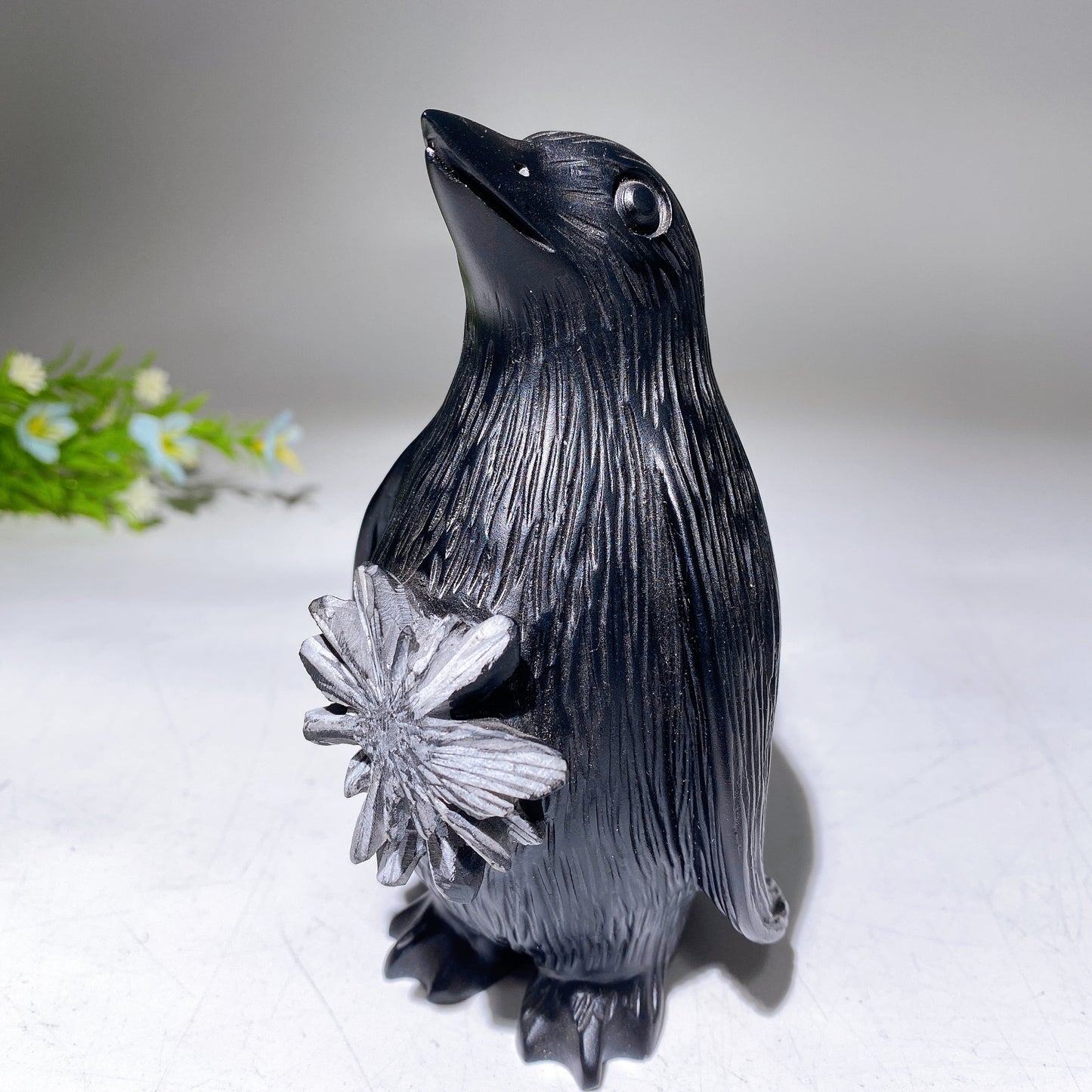 5.0" Chrysanthemum Penguin Carving Bulk Wholesale